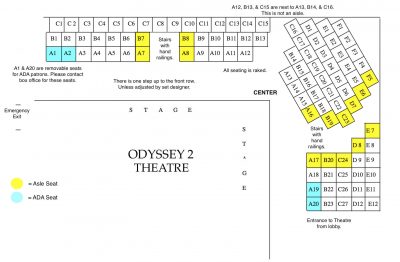 Odyssey Theatre 2 Seating Chart