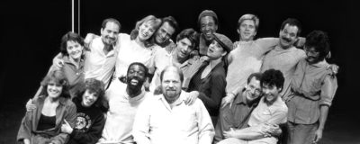 Cast and crew of Edmond with director Ron Sossi 1984